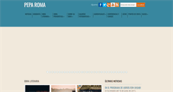 Desktop Screenshot of pepa-roma.com