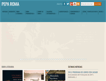 Tablet Screenshot of pepa-roma.com